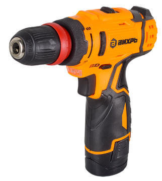 Аккумуляторная дрель-шуруповерт "ВИХРЬ" ДА-12Л-2КC