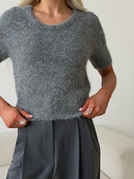 Джемпер Пушистик серый