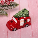 Фигурка с подсветкой Miracle «Новогодний автомобиль» 7*9 см