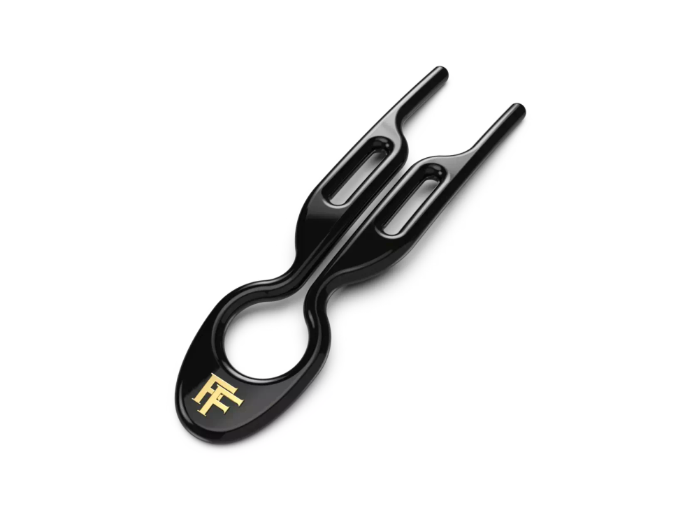 NO 1 HAIRPIN | BLACK - 3X HAIRPINS/BOX / Шпильки No1 Hairpin Черного цвета (набор из 3 шпилек)