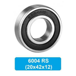 Подшипник 6004 RS (20х42х12)