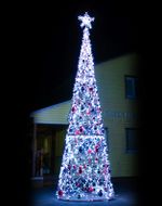 Светодиодная конструкция елка-конус "Карнавал"