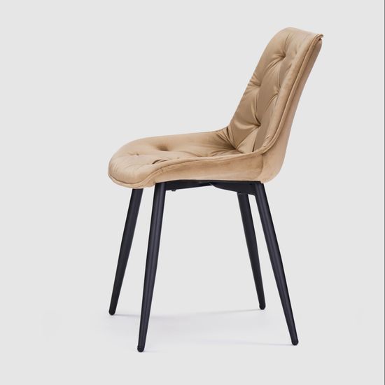 Обеденный стул Vera коричневый велюр Премиум