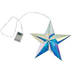 ULD-R505 3АА STAR Светильник декоративный Звезда. на батарейках 3AA не в-к. 100 светодиодов Белый свет. Цвет корпуса радужный. TM Uniel