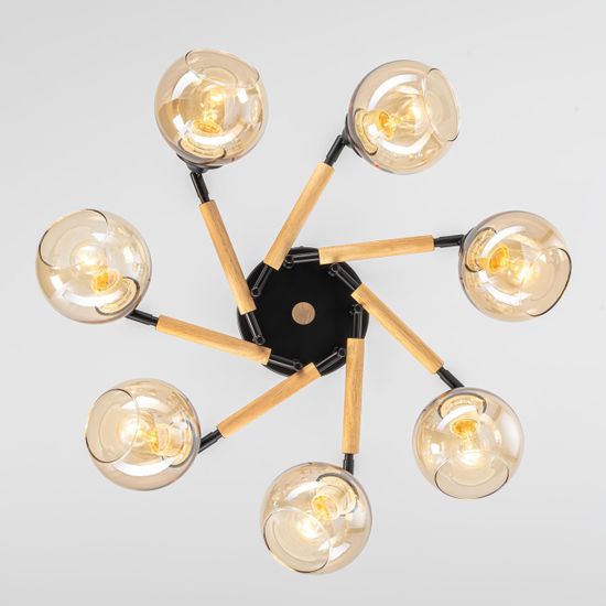 CL133171 TIKA Черная Люстра