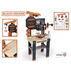Smoby - Мастерская Black &amp; Decker с краном и инструментами + 94 аксессуара 360731