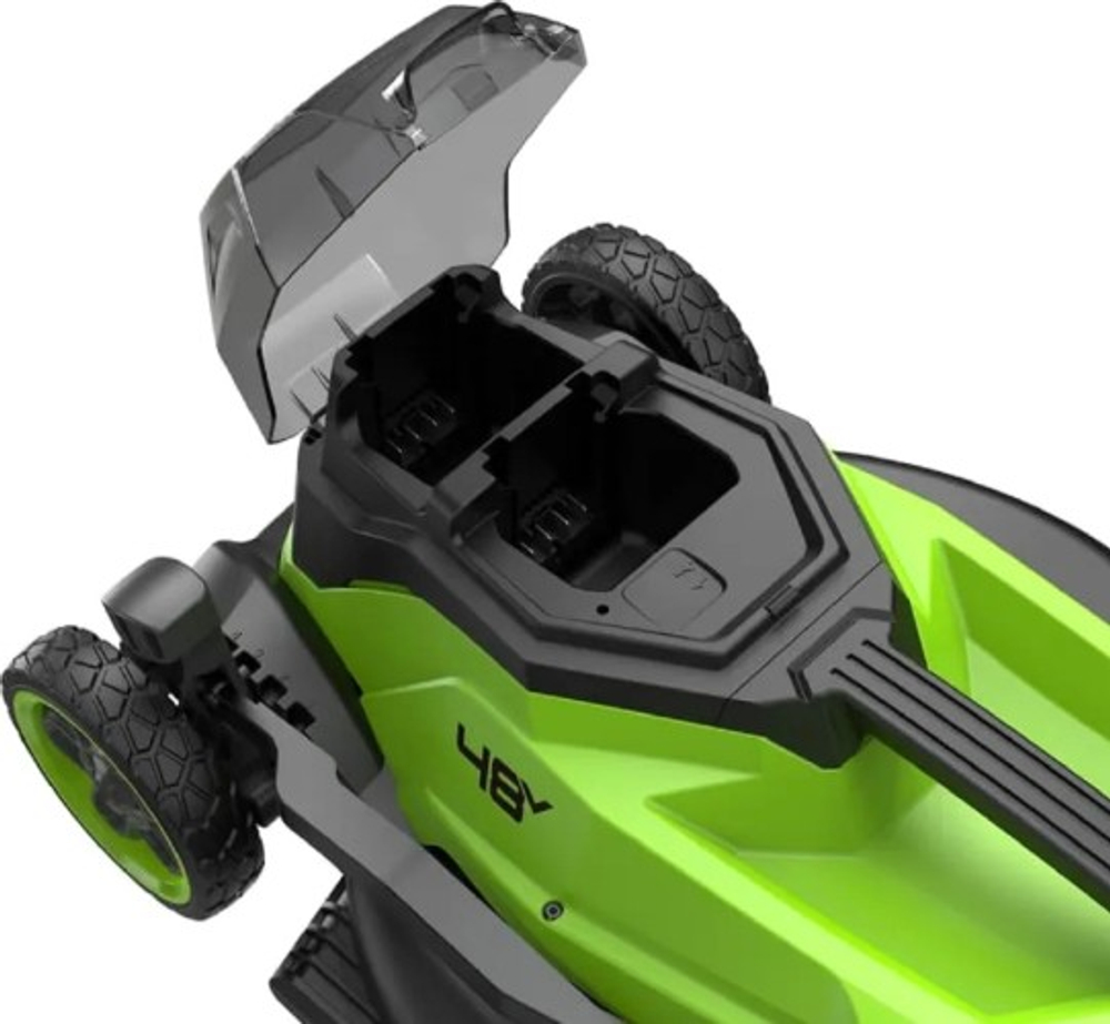 Газонокосилка аккумуляторная GREENWORKS 2520707 2x24V, 36 см, бесщеточная, без АКБ и ЗУ