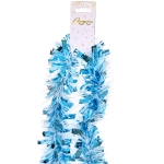 Мишура «Блеск» 2 м 9 см, Золото/Белый