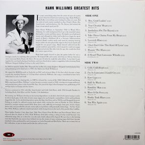 Hank Williams / Greatest Hits (LP)