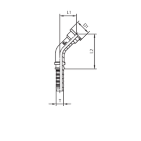 Фитинг DN 32 SFS 1.1/2 63.5 (45)