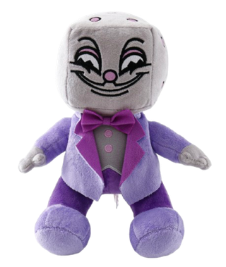 Мягкая игрушка Cuphead Король Дайс