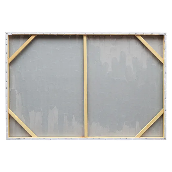 Панно декоративное с ручной росписью by feel, 120х80 см, индиго