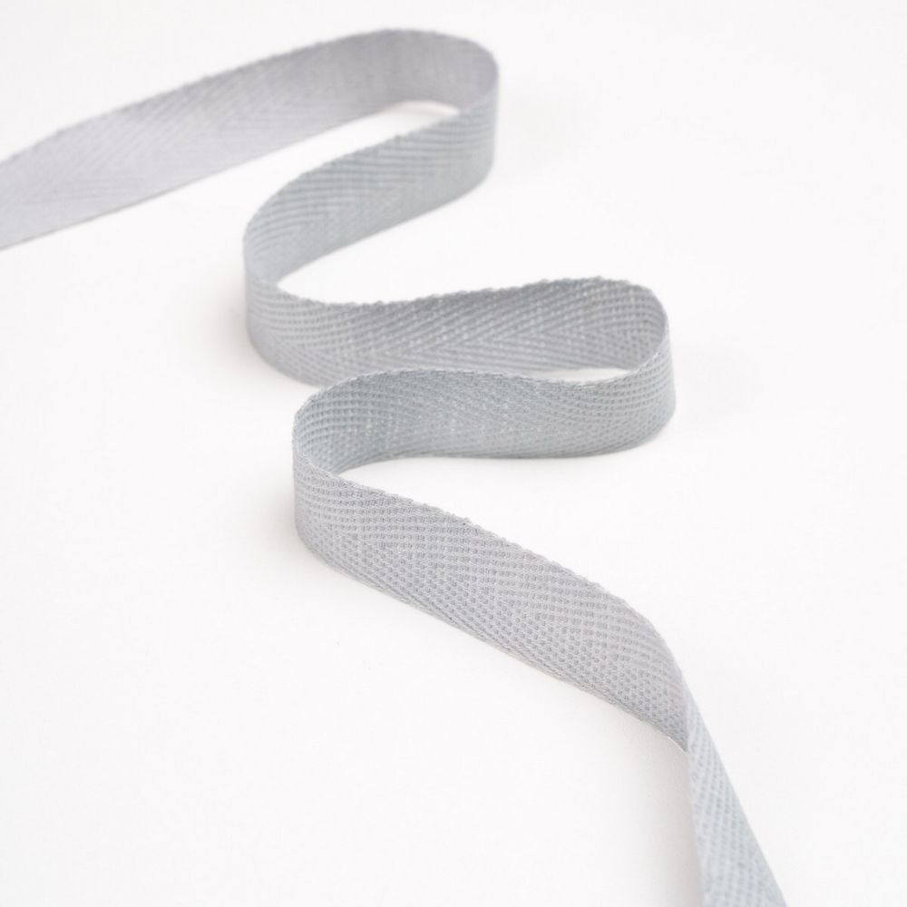 Киперная лента/Лента 100% хл/св. серый