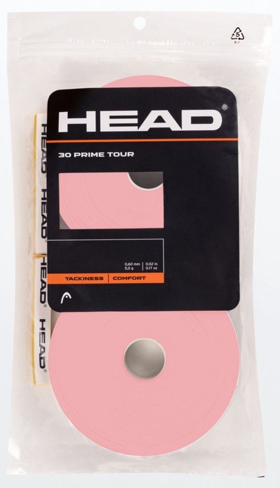 Намотки теннисные Head Prime Tour 30P - pink