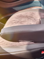 Чехлы Люкс DAF XF 106 (экокожа, коричневый цвет, коричневая вставка)