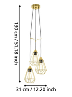 Подвесной светильник Eglo TARBES 43683