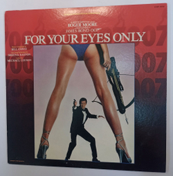 Винтажная виниловая пластинка Bill Conti For Your Eyes Only (Original Motion Picture Soundtrack) (Japan 1981)