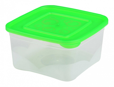 Емкость ПМ 1,0л д/СВЧ квадрат М1627 Альтерн(20)