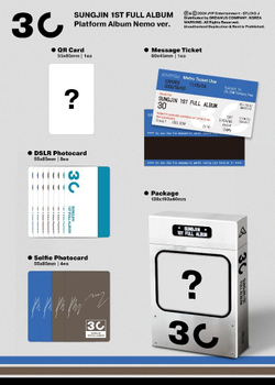 Альбом SUNGJIN (DAY6) - 30 1st Full Album PLATFORM ALBUM NEMO Version