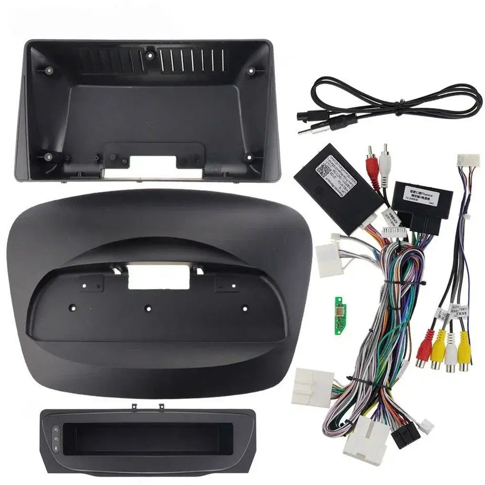 Магнитола для Renault Fluence/ Megane 2009-2017 - Carmedia SF-9997-L QLed, Android 13, TS20, CarPlay, SIM-слот