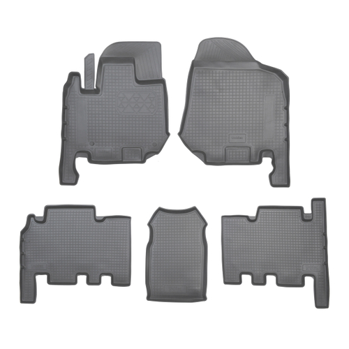 Ковры в салон Norplast/Unidec для Kia Carnival в кузове MB (2006-), Серый, арт.NPL-Po-43-03-G