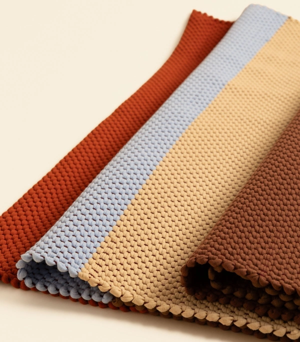 Половик – Пятицветик Коричневый 180x60 см | ЖУЧКА