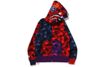 A Bathing Ape Color Camo Crazy Shark Full Zip Худи