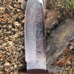 Нож охотничий НС-27 кованый (Х50СrMoV15), гравировка (Златоуст)