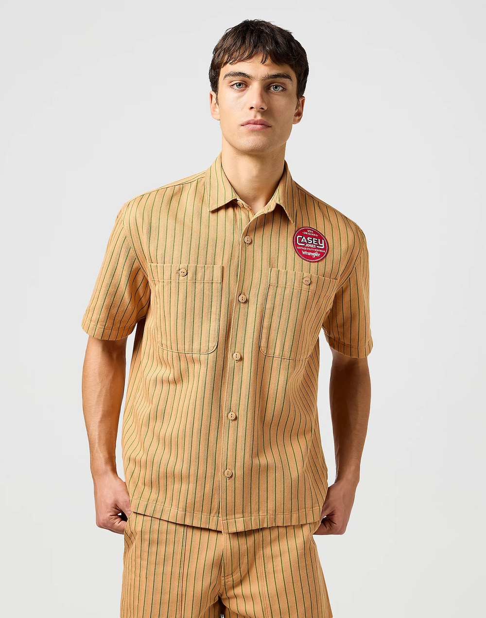 Рубашка мужская WRANGLER SS CJ MECHANIC SHIRT