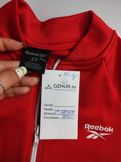 Кофта Reebok на молнии на 3 года