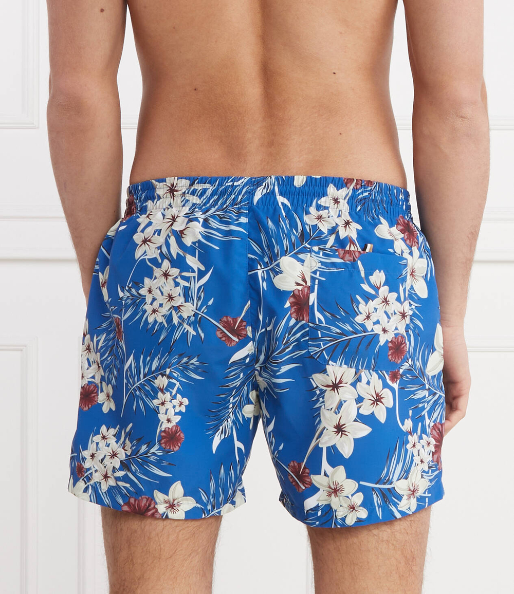 Шорты для плавания Piranha BOSS BLACK - голубой(50508844)