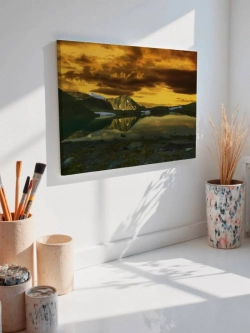 Картина на стену 40 X 50 Горное озеро