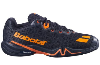 Мужские кроссовки для бадминтона/сквоша Babolat Shadow 4 - black/orange