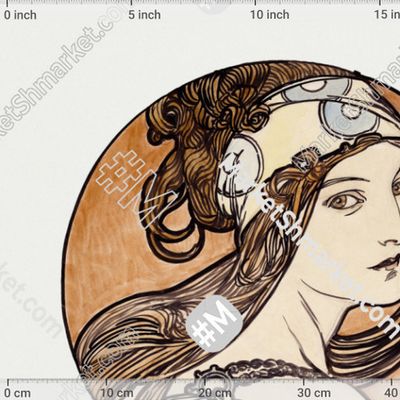 Альфонс Мария Муха by Art Group Element 157 DPI