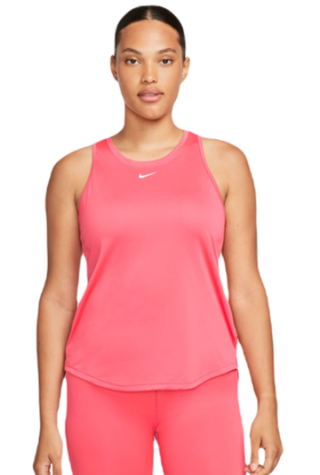Топ теннисный Nike Dri-Fit One Tank - light fusion red/white