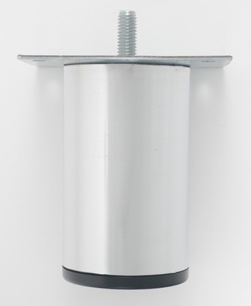 Опора А 178 Хром 50мм х 100мм / Заглушка с Площадкой 50х70мм и Винтом м8 х 20мм/