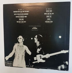 Винтажная виниловая пластинка LP Elton John & John Lennon Live 28 November 1974 (Japan 1981)
