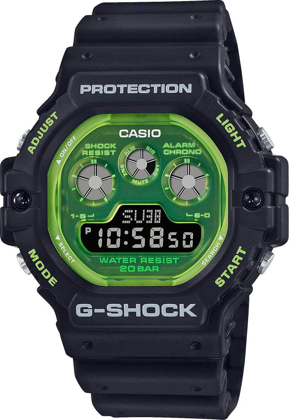 Мужские наручные часы Casio DW-5900TS-1