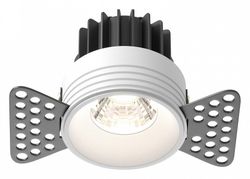 Встраиваемый светильник Maytoni Round DL058-7W4K-TRS-W