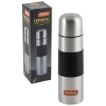 Термос из нерж. стали с силиконовыми вставками NUOVO, 0,5 л