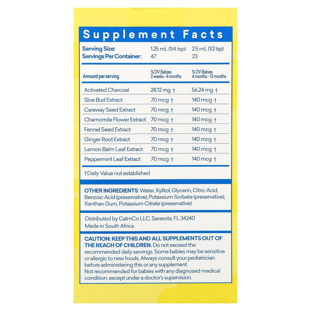 Colic Calm, Colic, средство от газообразования и нервозности, 59 мл (2 жидк. унции)