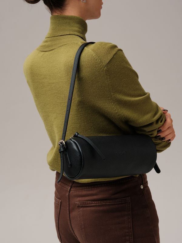 Кожаная сумка DBR 31343 черный