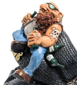 RV-608 Подставка для бутылки «Байкер» (W.Stratford)