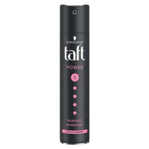Лак для волос ТАФТ "POWER" мега фиксация (нежность кашемира) Schwarzkopf 225мл
