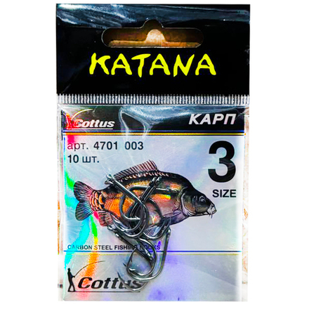 Крючки КАТАНА SIZE 3