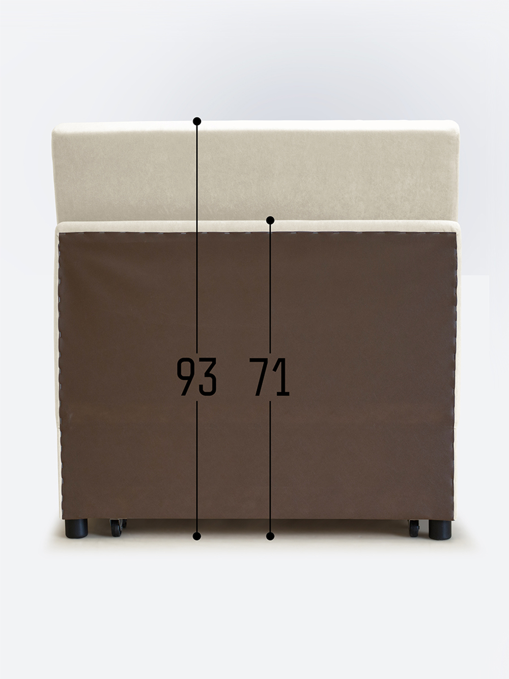 Кресло-кровать "Экономик" 90 см