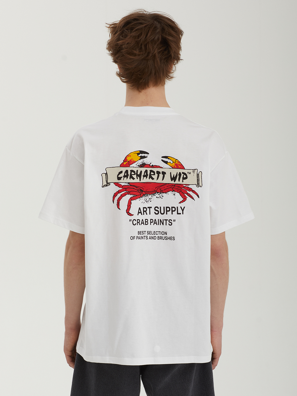 Мужская Футболка Crab Paint