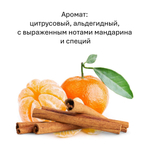 Пряный мандарин, кубики восковые для ароматизации, 10 штук