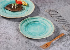 Тарелка 21 см,керамика "Frutti di Mare" P.L.