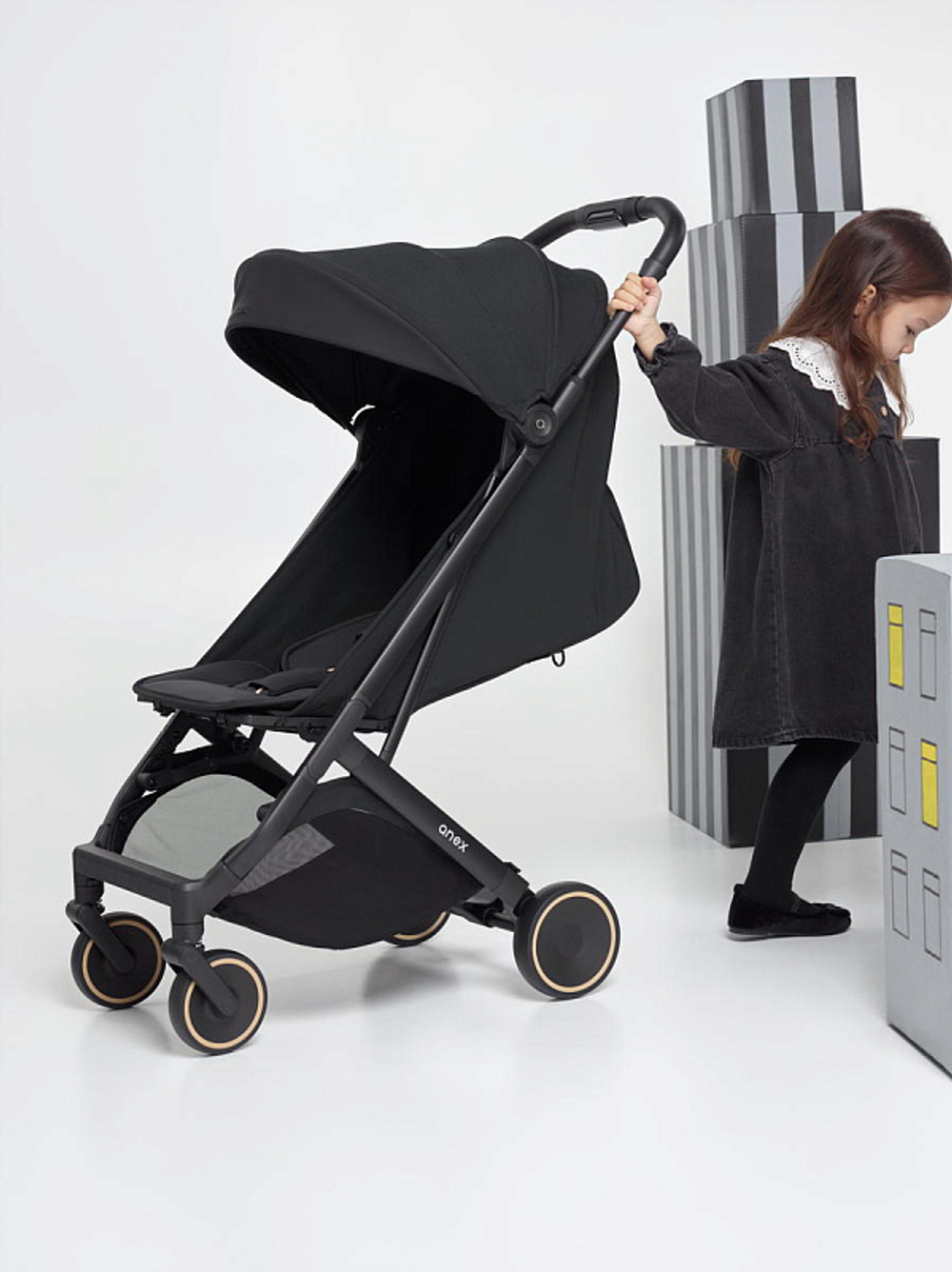 Детская прогулочная коляска Anex Air-X2 Nero